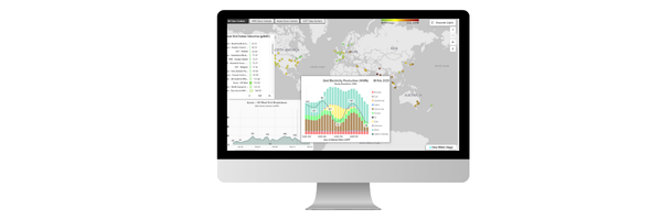 TrueCarbon UI for Carbon aware cloud regions